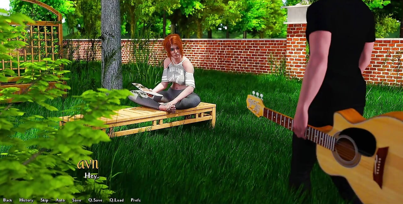 Being a Dik - Going to the Next Step with Cheating Busty Red Head While Learning Her How to Finger Play the Guitar