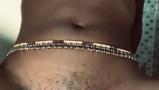 Hot ebony babe browngurl234 enjoys solo moment in the bathroom