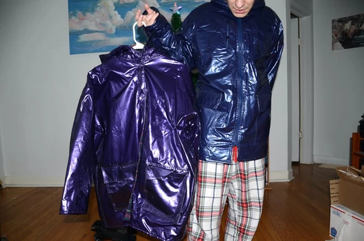 Dec 26 2022 - Unboxing three new raincoats & showing the storm damage our house took