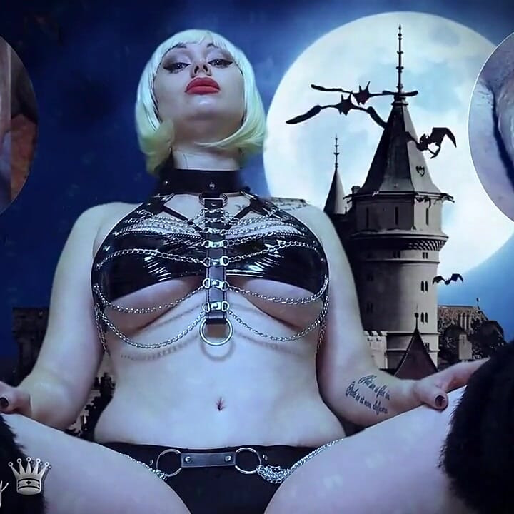 Growing your addiction to BBC! You are addicted to BBC sucking! (Hallowen version)