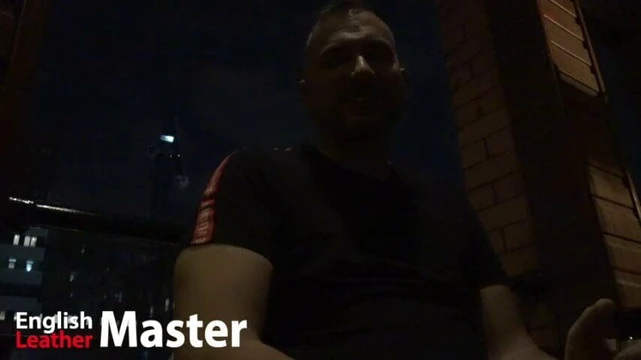 Daddy sniffs poppers and jerks uncut cock PREVIEW