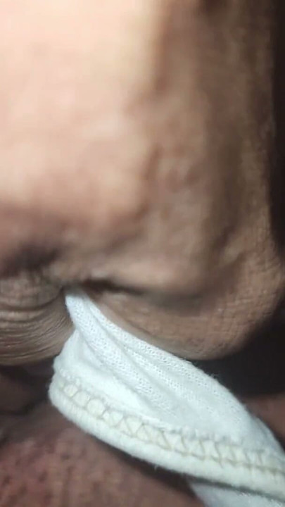 Piss & Wipe Pussy With My Dirty Panties | Clip 3