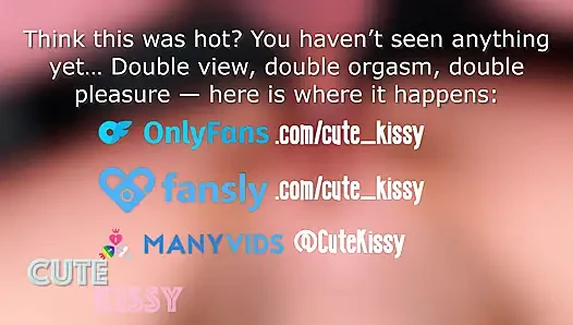 Close up doggy style leads to cumshot and creampie