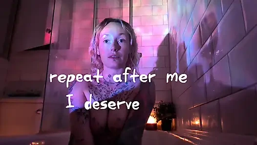 Banyoda çıplak musings - zevki hak ediyorsun