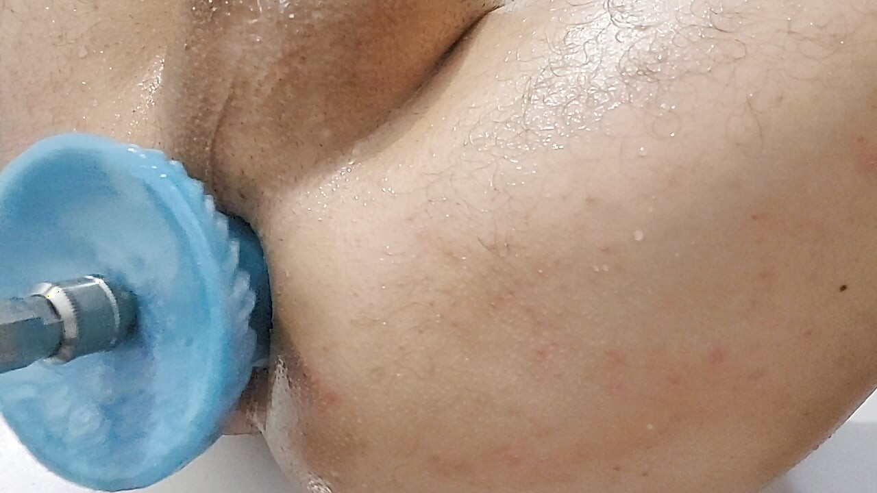 Play solo anal gay fuckmachin
