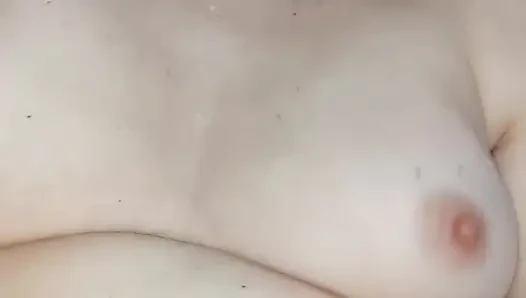 my hairy pussy was really wet in the end