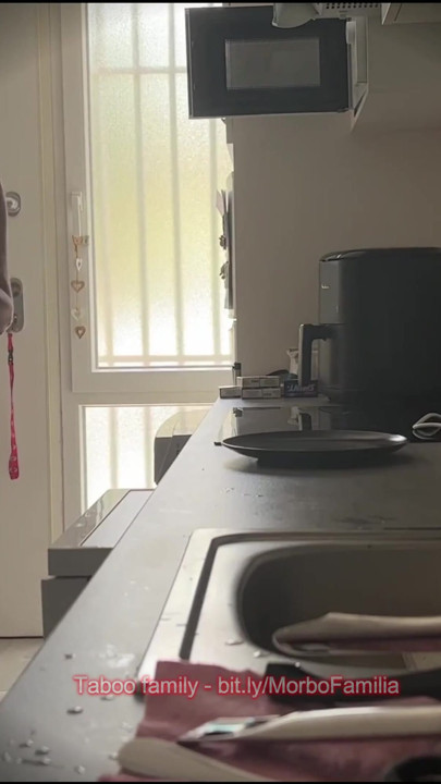 Submissive Mommy's Duties: Cooking Naked in the Kitchen | Clip 3
