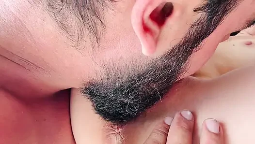 Closeup Pussy Licking & Intense Fingering Until She Cums Hard - Then Missionary Fuck With Lush Vibrator & External Cumshot