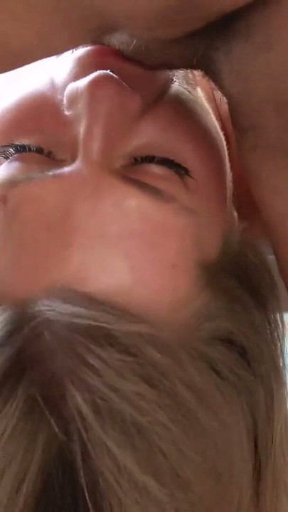 Submissive Blonde Slut Big Cock Deep Throat Fuck Ends With Facial | Clip 2