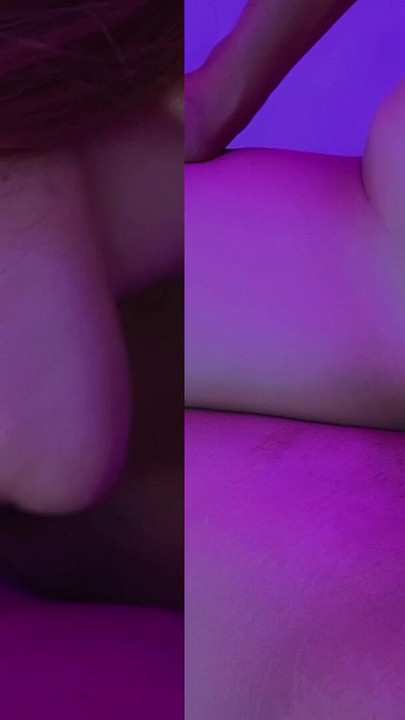 Powerful moment from "My lesbian neighbor tribbing and eats my tasty pussy"