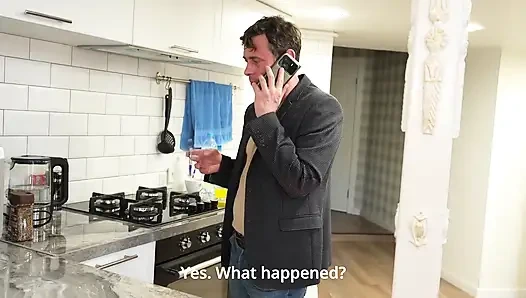 The Stepson Fucked Stepdaddy's Leggy Bitch in the Ass. the Stepmom Teaches Anal. Stepdad Is Outraged!