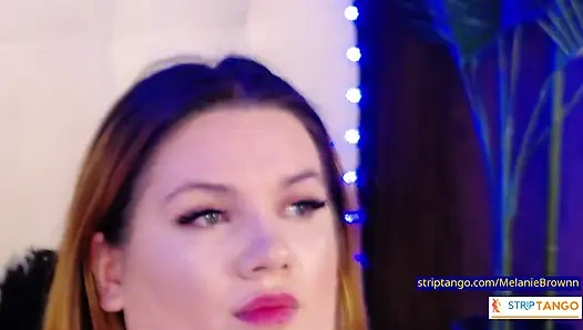 Big round boobs watch her now and Edge and beg do not cum