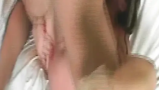 Genişleyen anal taşma her yere kalın döl damlıyor