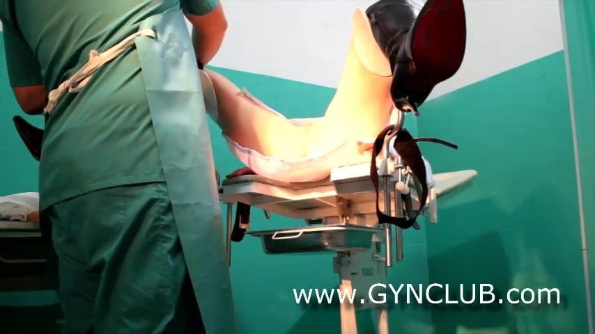 Nurse on the examination by a gynecologist!