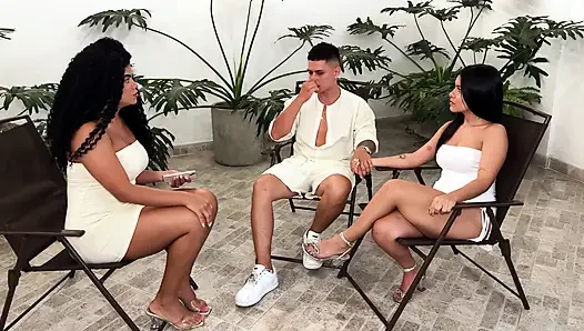 Very Hot Psychologist, Threesome with Friend and the Foolish Husband of Big Dick