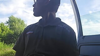 Jerking off in the Park