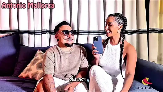 Сумасшедший бразильский гэнгбэнг с участием огромного хуя карлика