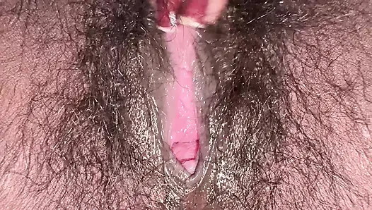 Girl Fingering Pussy Licking Masturbation at Home