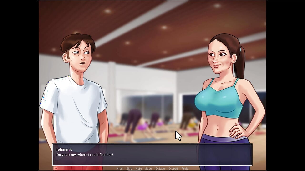 Summertime Saga: I fucked old Roz and we got everything for Roxy stepmom