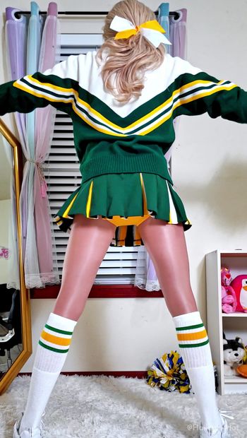 Sissy Cheerleader Tease