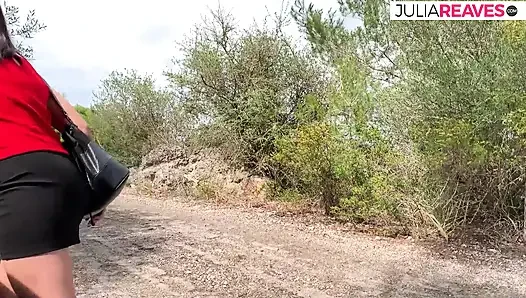 Even while driving, my friend cock is addicted