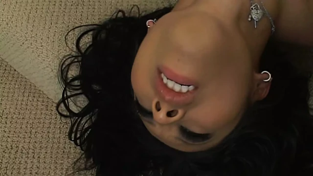 Getting this ho happy by stuffing her pussy with cock!
