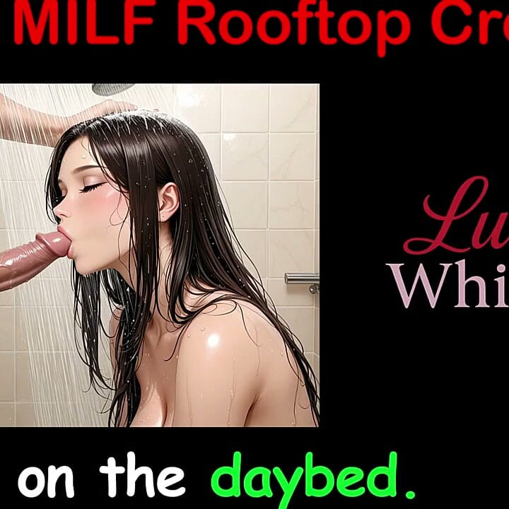 BBW & MILF Rooftop Creampies - English Sex Story