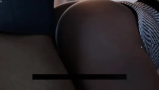 Stepson Fucking Stepmom Standing Doggystyle Sex In Outdoor