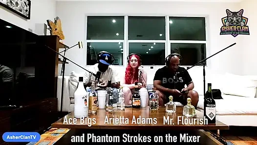 Adult Star Podcast bareng arietta adams di-anal sama mrflourish dan ace bigs