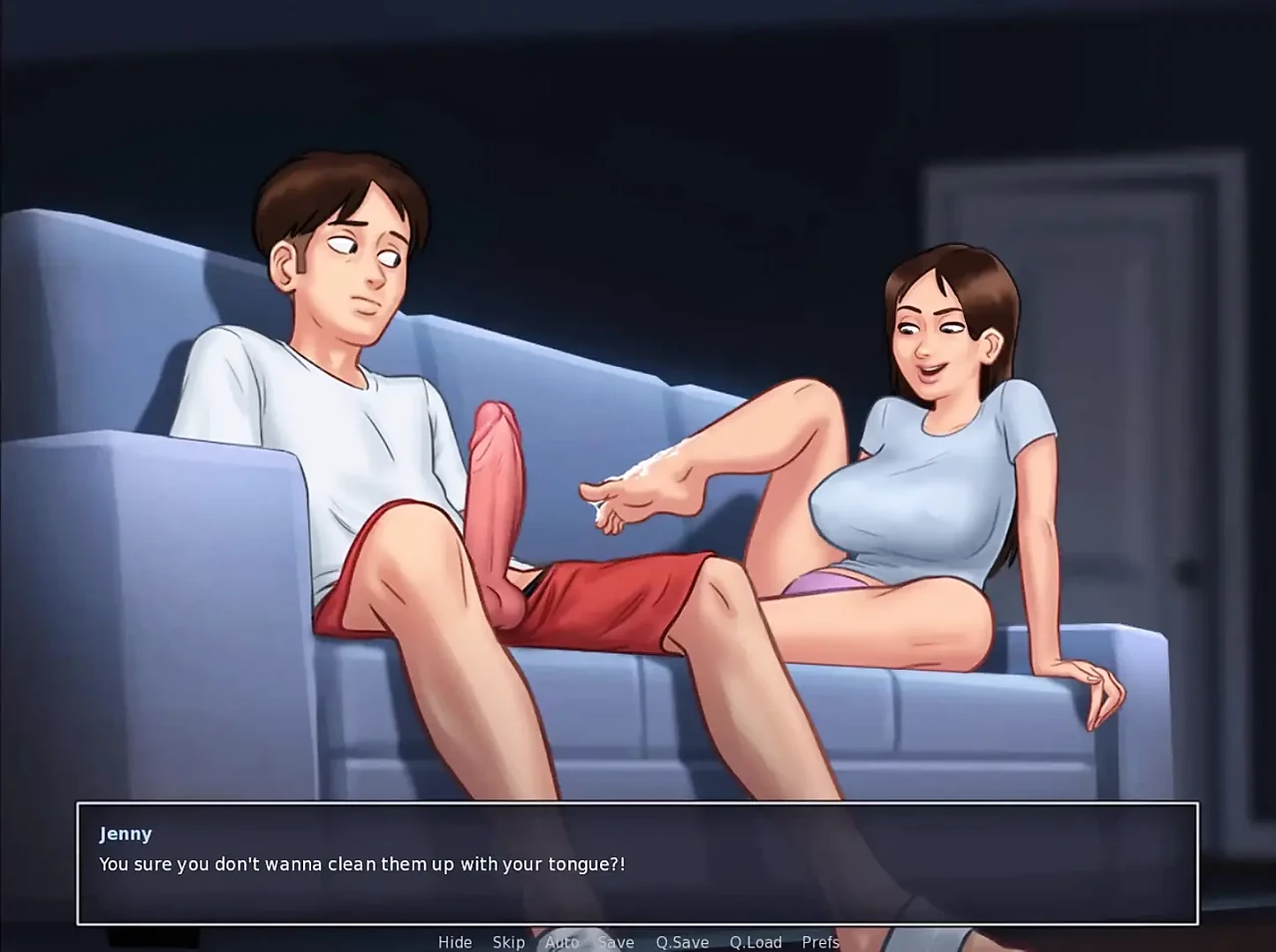 Summertime saga: I fucked old Roz