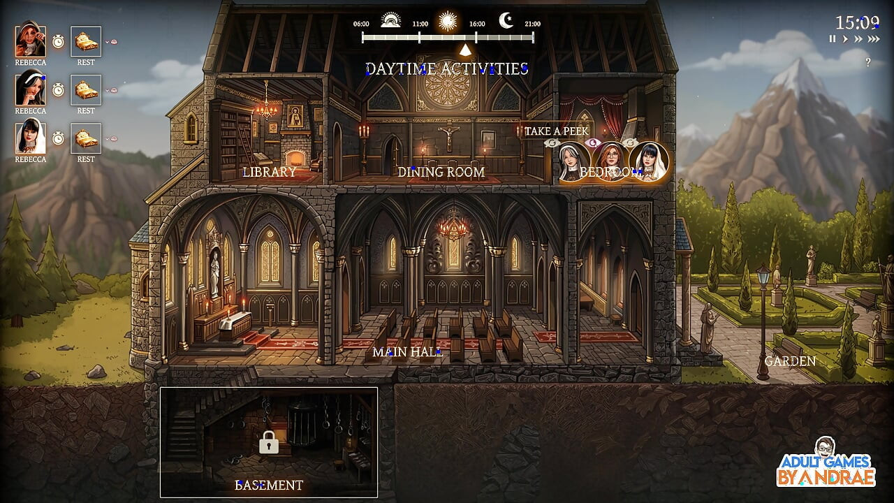 Irmãs em sin gameplay parte 5 - luxúria fica mais perto de Esther