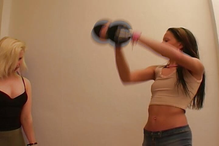 Sweet blonde German teen loves doing anal in the gym