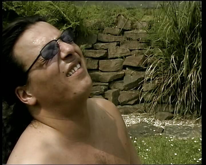 Two fantastic German bitches getting fucked hard in outdoors foursome