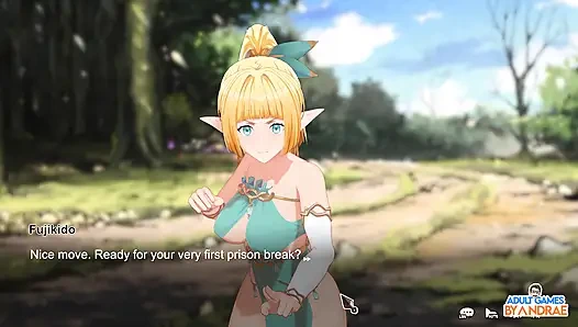 Flee, My Elven Ninja! 3D Gameplay Part 1