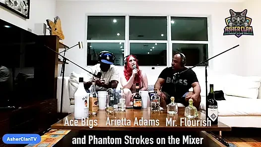 Adult Star Podcast bareng arietta adams di-anal sama mrflourish dan ace bigs