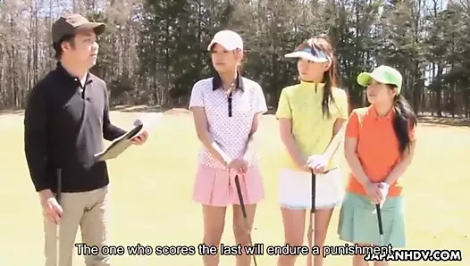 Asian golf game turns into a toy session