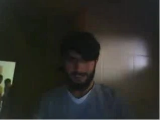 various straight guys feet on webcam
