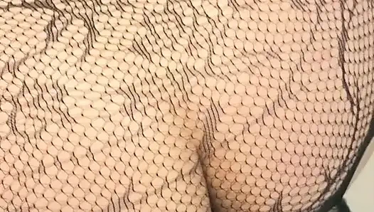 İç çamaşırlı büyük göt onu hızlı boşaltıyor