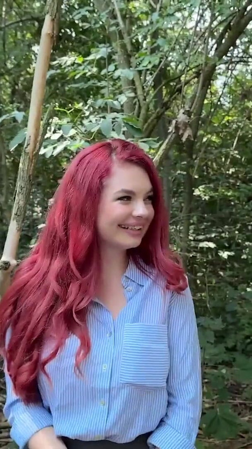 HUNT4K. Busty redhead seduced a stranger and fucked him in front of her BF | Clip 1