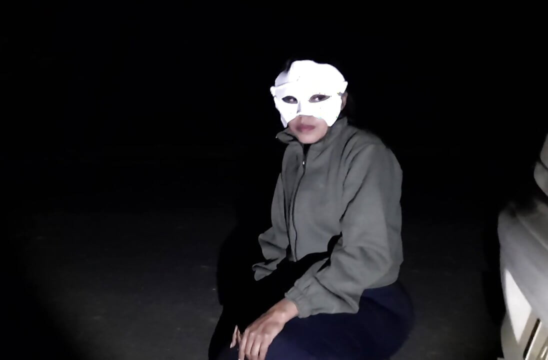 Anal sex worker on the street making his buck
