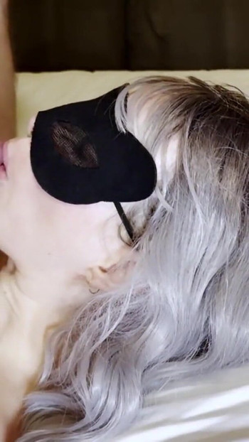 Jaw-dropping moment from "Big Cock Bull Receives Hot Blowjob and Ejaculates In Wifes Mouth - Husband Cum Kisses Her After"