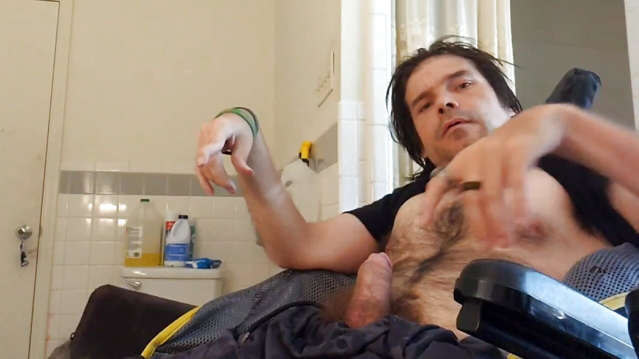 Kevy 69's Sexy Wheelchair Man Give you Two Orgasms to Cum with Him
