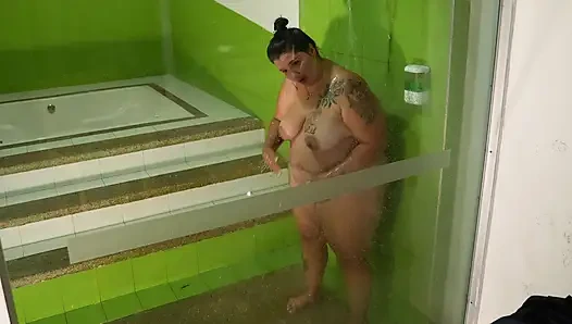 My neighbor comes into my house and this happened in the shower