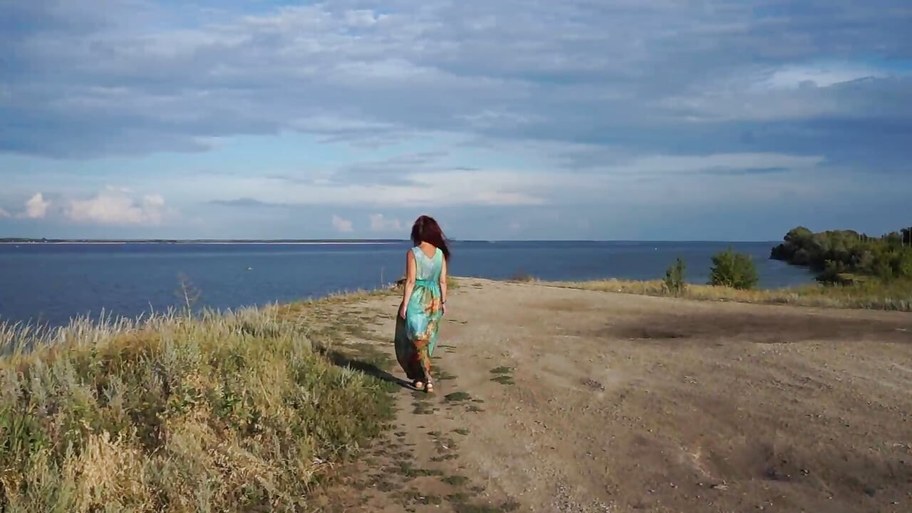 En empinada sobre el río Volga