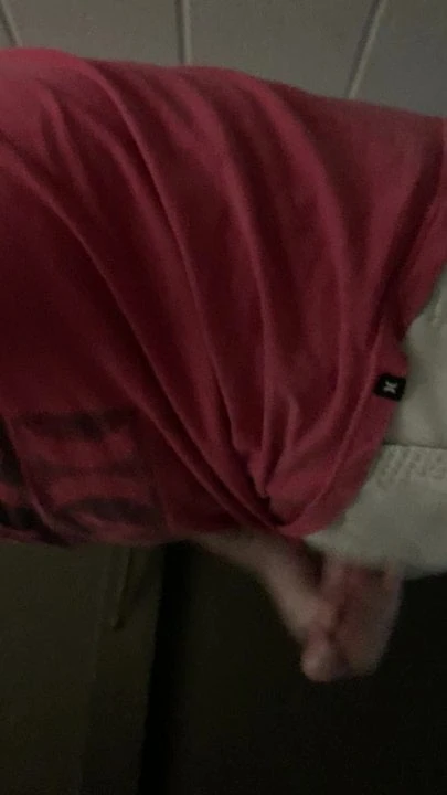 Amber fucks in dirty park bathroom