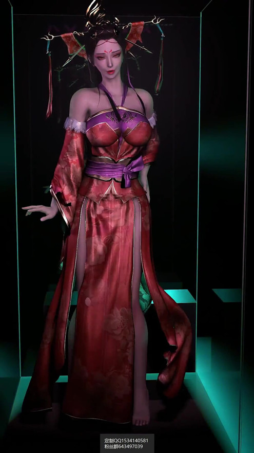3D Two Horny Slut Cosplay Stripper Got Fucked by Two Big Dicks