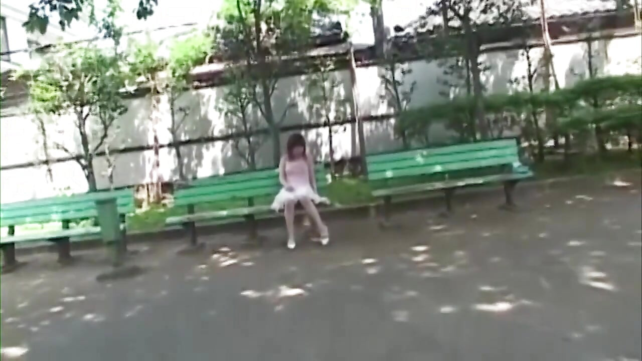 Young Brunette Asian Wife Teases with Pink Dildo