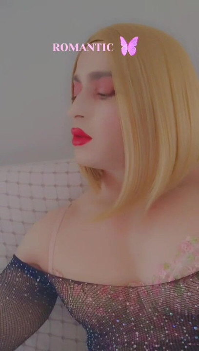 Putting on a garter and waiting for my husband, I lit a cigarette