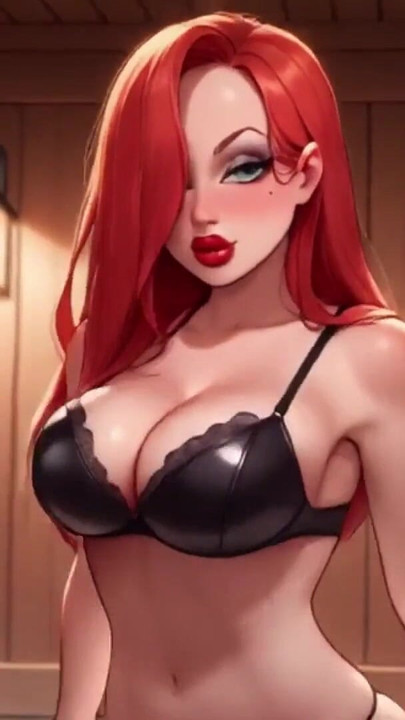 Big Boobs Jessica from Who Framed Roger Rabbit MILF Bouncing Tits and Ass In The Sauna! Free Ai | Clip 1