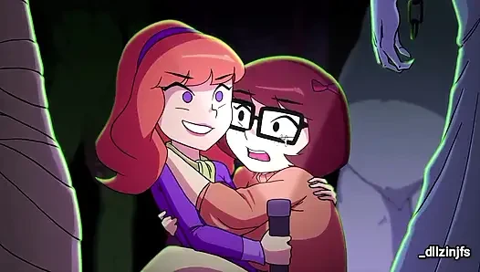 Velma и Daphne уничтожают монстры